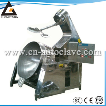 Food Processing Tilting Cooking Kettle with Mixer